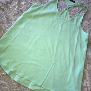 Boutique tank, mint green